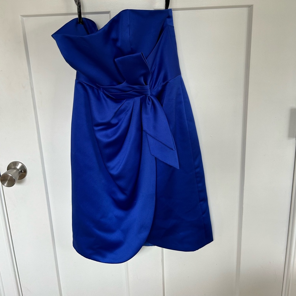 Cocktail dress royal blue